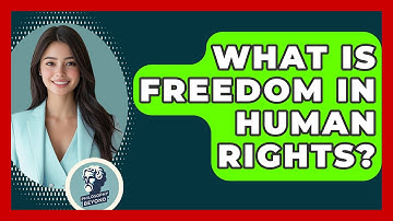What Is Freedom In Human Rights? - Philosophy Beyond