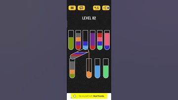 Water sort puzzle level 82