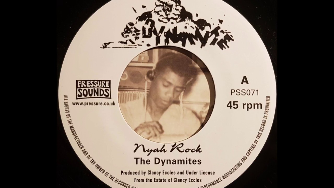 英7” Dynamites Nyah Rock / Version PSS071 NOT ON LABEL/ PRESSU /00080 THE DYNAMITES - Nyah Rock [1970] - YouTube