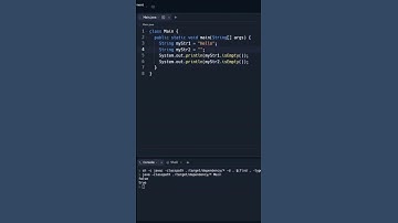 isEmpty() method in java strings #shorts
