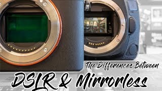 The Differences Between Dslr Mirrorless Cameras