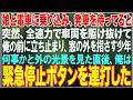 【感動する話】娘と電車に乗り込むと、突然車両を駆け抜けて俺たちの前に立ちはだかった少年&rarr;何事かと窓の外を見た直後、俺は緊急停止ボタンを連打した【朗読・スカッと・泣ける話】