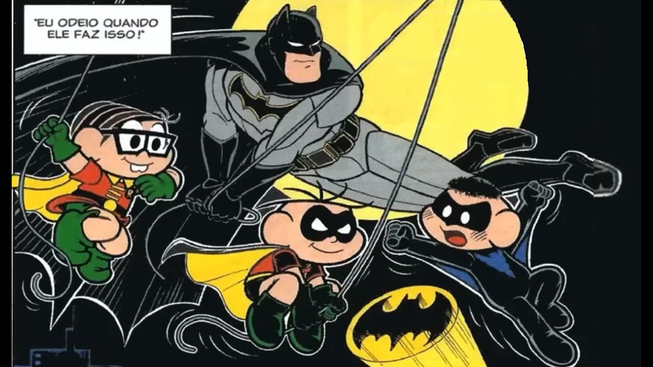 A TURMA ESTÁ NA DC COMICS I GIBI DA TURMA DA MÔNICA