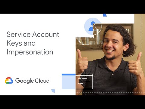 Service Account keys and impersonation
