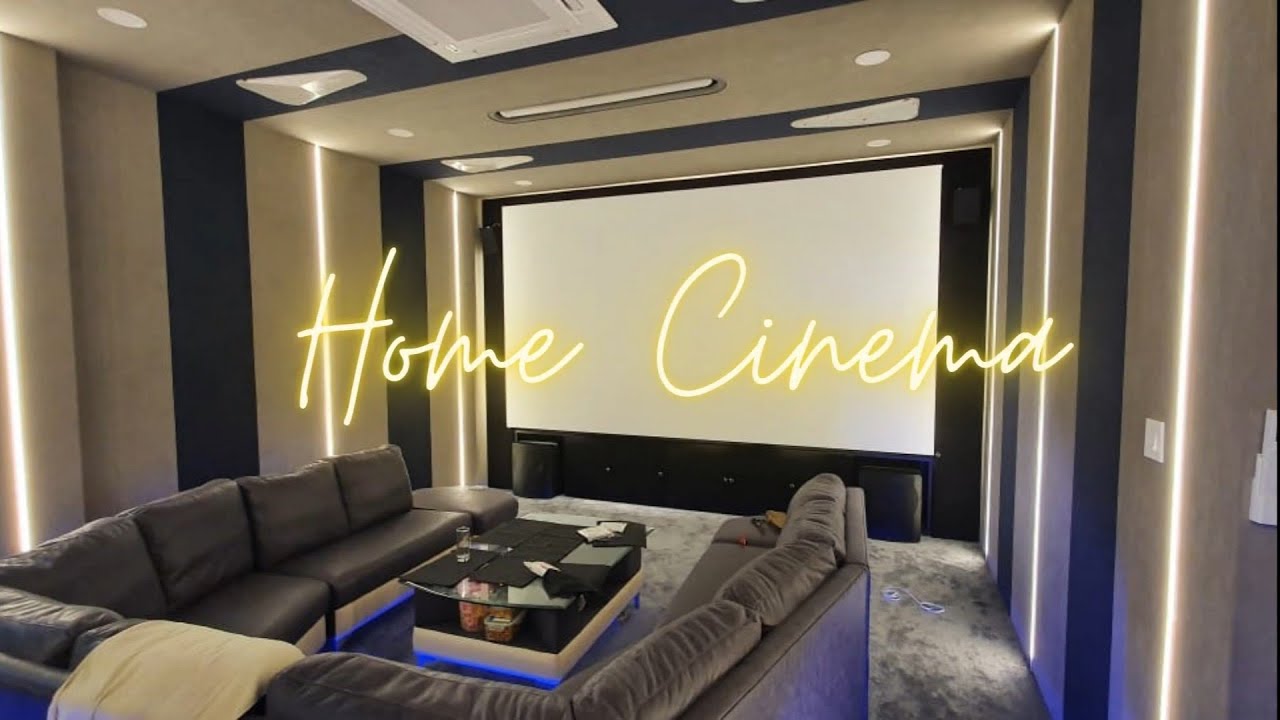 Luxury Home Cinema With Best Acoustic Treatment Home Theatre