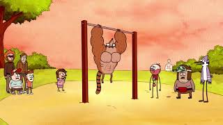 Regular Show - Rigby Finally Does One Pull Up Resimi