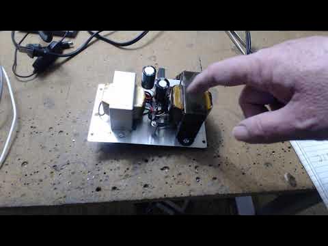 Power Supply for BC 348 Radio using modern parts - YouTube