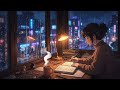 8 Hours Rainy Night in the City | Cozy Study Ambiance for Focus &amp; Deep Sleep #lofi #rainsounds