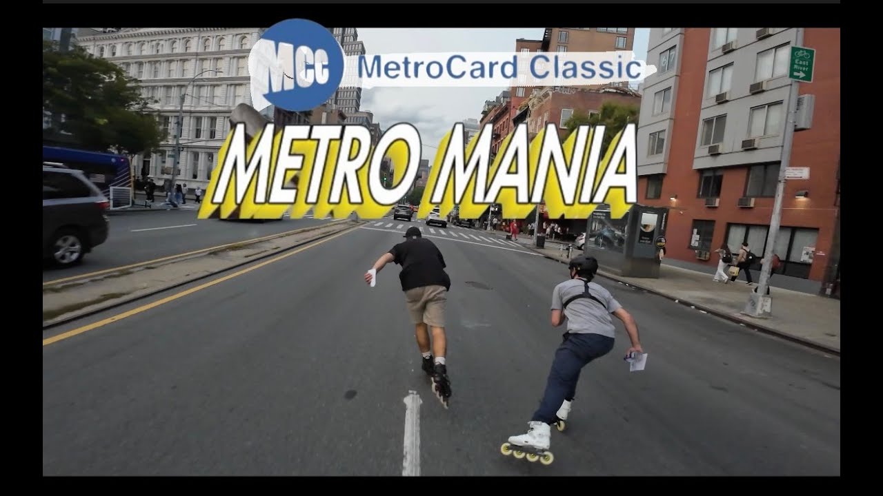 METROCARDCLASSIC X TRACK OR DIE | FIRST INLINE SKATE ALLEYCAT NYC