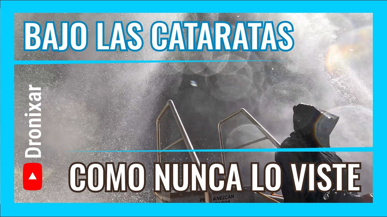 Lo que nadie mostró de Iguazú 😱 Adrenalina pura bajo los saltos 💦 - 4k UHD 📺 - Cataratas parte 2