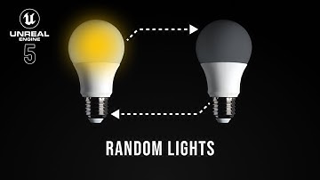 UE5 Lighting Tutorial: Random Lights for your Game! [On/Off - Flickering - Colors] Blueprints