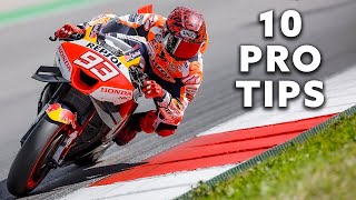 What 10 things do Trackday Pro's ACTUALLY recommend?