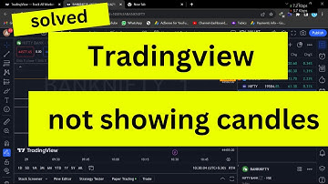 Fix : Candles not showing on tradingview | Tradingview not showing candles | Trading view