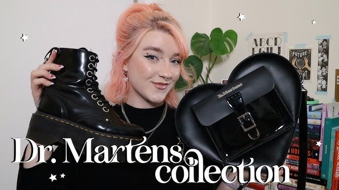 What fits in the Doc Martens heart bag