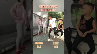 Gidene Mİ Zor Kalana Mı? #keşfetbeniöneçıkart #eğlenceli #viral #youtubeshorts #funny