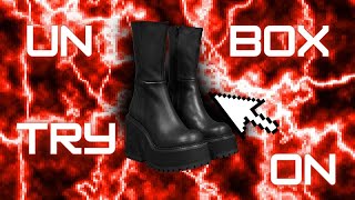 UNIF Parker Boot unboxing + try on