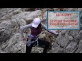 Mountaineering, rock climbing: Installing a top rope