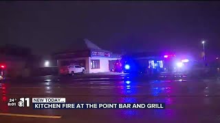 WATCH: Crews respond to small fire at Colorado Springs bar and grill overnight