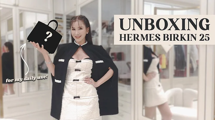 I REPLACED MY HIMALAYAN BIRKIN WITH THIS?  *HERMES BIRKIN 25 UNBOXING | JAMIE CHUA