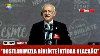 ''Dostlarımızla birlikte iktidar olacağız'' Resimi