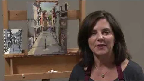 Painting the Impressionist Street Scene with Miche...