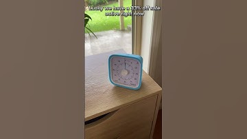 Visual Timer for help with routines!#sensoryplay #asd #adhd #neurodivergent #neurodiversity #autism