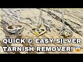 The Best-Kept Silver Cleaning Secret Ever! Cleaning Hack - So EASY/Stephanie McQueen