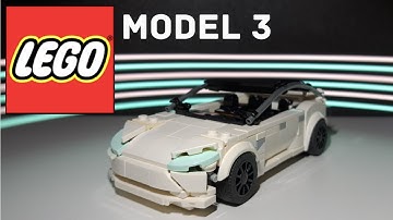 LEGO Tesla Model 3 | How I built it