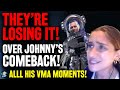 BITTER! Eve Barlow LOSES IT Over Johnny&#39;s COMEBACK! + Every Johnny Depp VMA Moonman Moment!