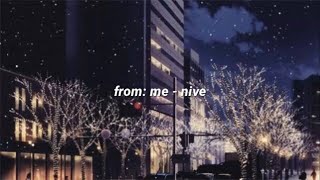 from: me - nive (lyrics)