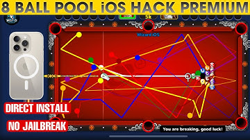 8 Ball Pool IOS Hack | No Jailbreak | Wizard Ios | Mod Menu | Longline | Hide Hack | Auto Aim