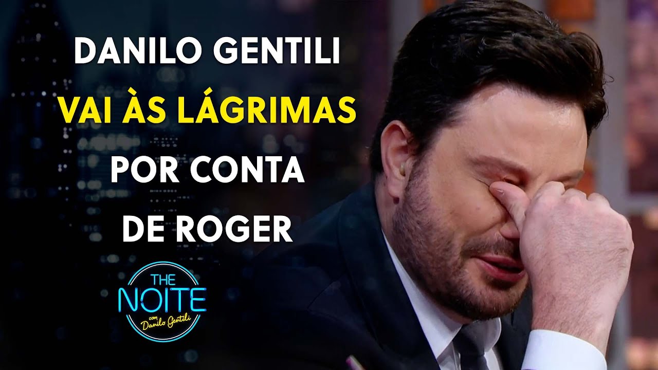 Danilo começa a chorar enquanto fala sobre Roger, do Ultraje a Rigor | The Noite (27/03/24)