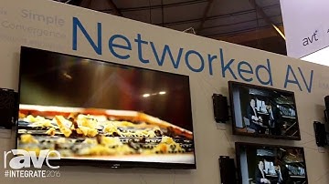 Integrate 2016: AVT Showcases Audio Video Control Continum with AMX and Harman Products