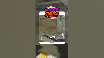 Nuke Heaven Smoke | 10-Second Smoke | CS2 Utility Guide