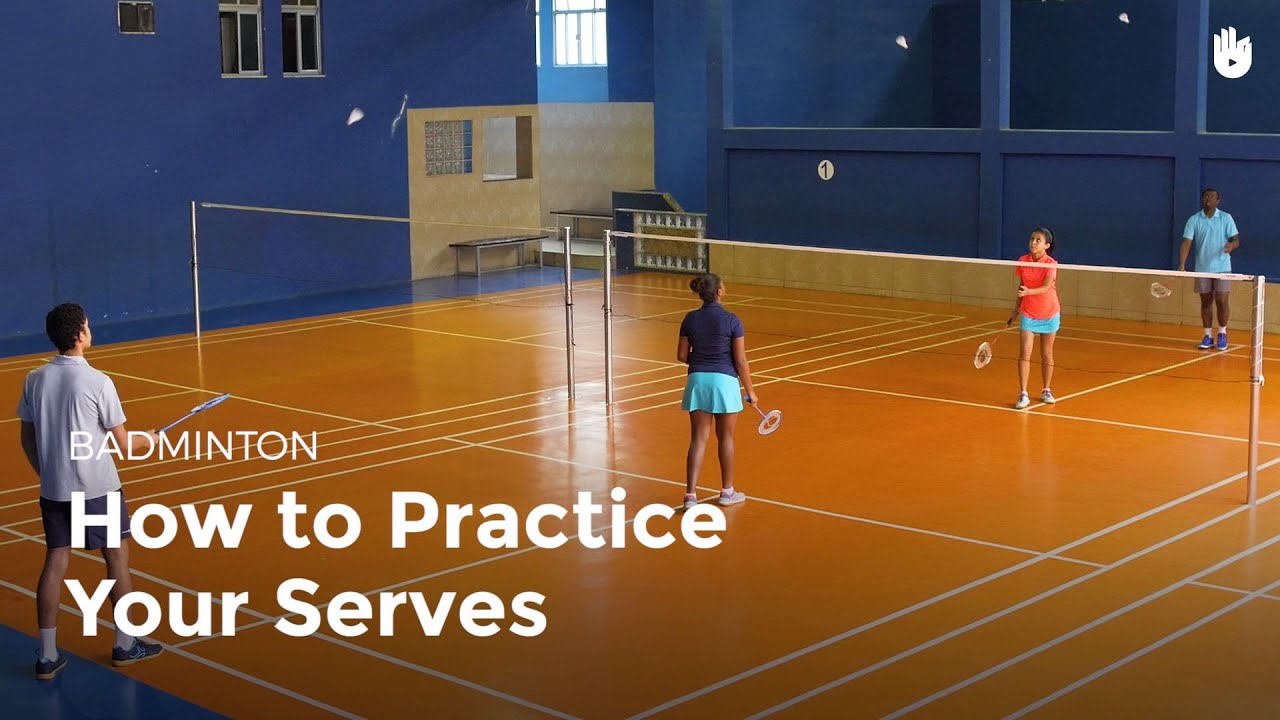 Drill How to Practice Your Serves Badminton  YouTube