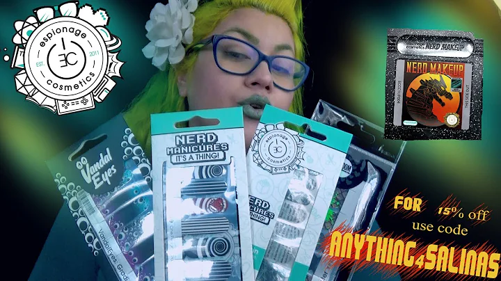 Unboxing Espionage Cosmetics! Level Up Your Beauty
