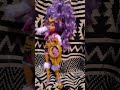 Monster Fest Clawdeen Faux Hawk. #monsterhigh #dollhairstyle #clawdeen
