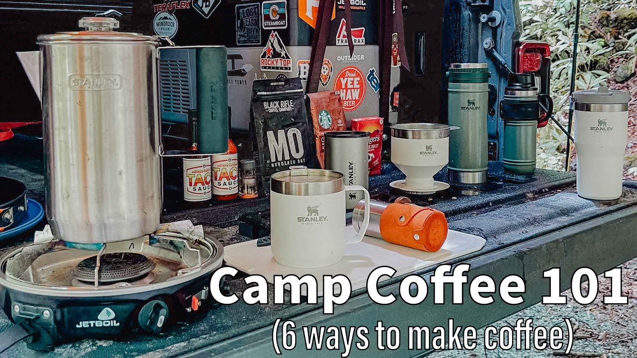 Camping Coffee Six Ways