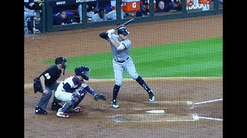 Aaron Judge (accused of cheating by Blue Jays announcers) home run...Yankees vs. Astros...10/13/19