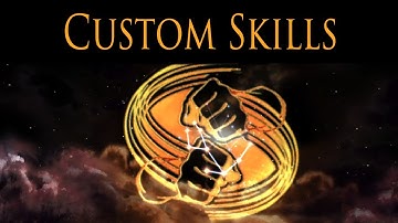 CUSTOM SKILLS to EMPOWER ANY Skyrim PLAYSTYLE! Skyrim Mod Showcase,
