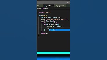 C Program to Print Pyramid and Patterns in Floyd