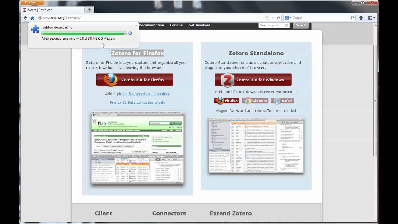 zotero chrome app store