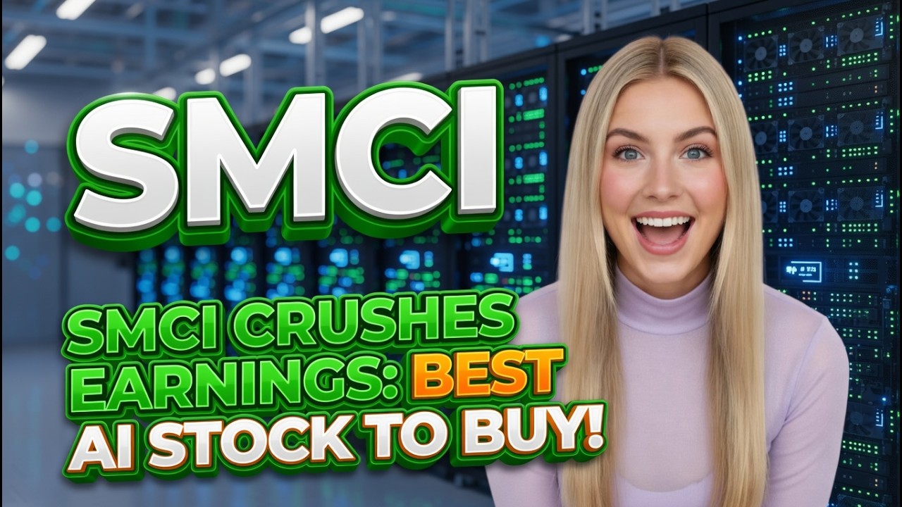 SMCI Crushes Earnings: Best AI Stock to Buy! SMCI Stock Analysis - YouTube