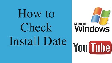 How to check your software or program install date of windows