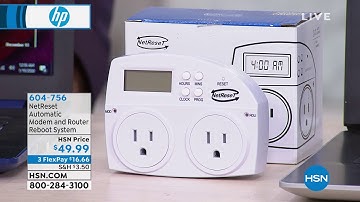 NetReset Automatic Modem and Router Reboot System