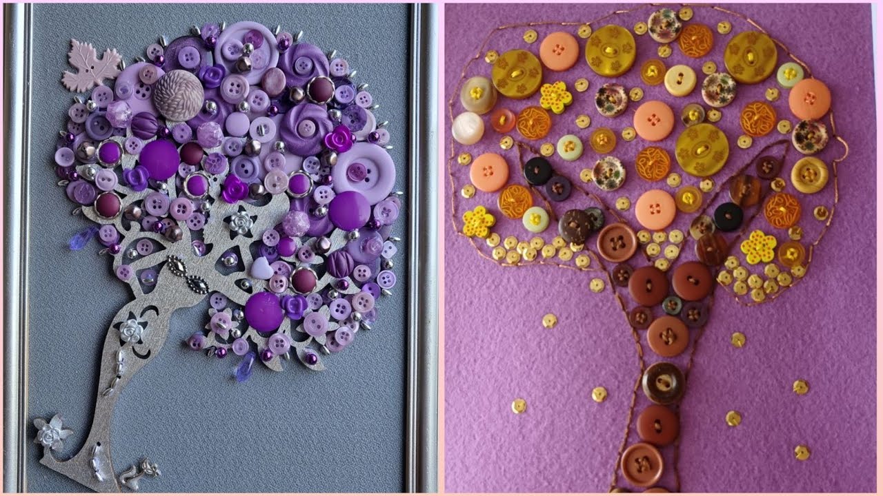 Amazing Button Craft Ideas That Look Expensive ✨Old Buttons Se Beautiful Crafts|Recycling Craft