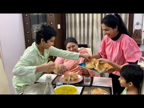 Our Kids favourite breakfast Poori with Delicious Aloo curry | Poori bhaji | Poori Sagoo | Subtitles