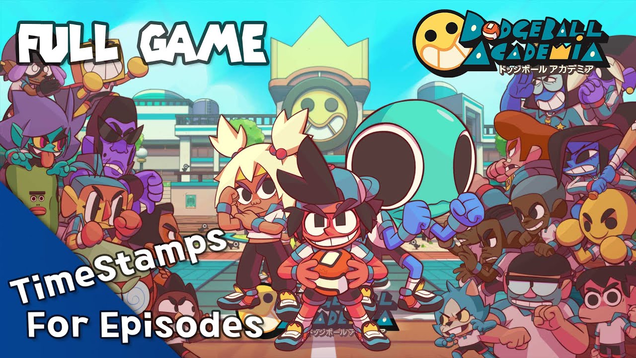 🥏Dodgeball Academia Full Game, Let's Play! Dodgeball should be one