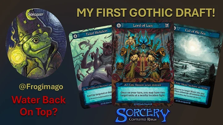 First Ever Gothic Draft! Sorcery: Contested Realm Limited