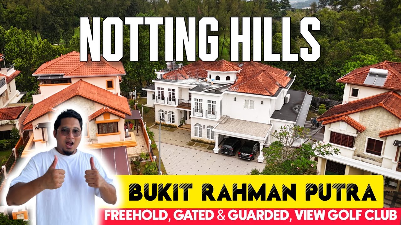 Serius Lawa Banglo ni !! Interior Mewah, Belakang Golf Club pulak tu | Notting Hill, Sg Buloh